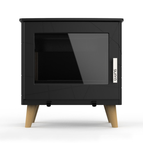 Poêle à bois STINA 7,3KW en fonte - étanche - eco design - Supra