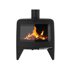 Poêle à bois PAUL 10KW en fonte - étanche - eco design - Supra