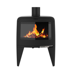 Poêle à bois PAUL HAUT 10KW en fonte - étanche - eco design - Supra