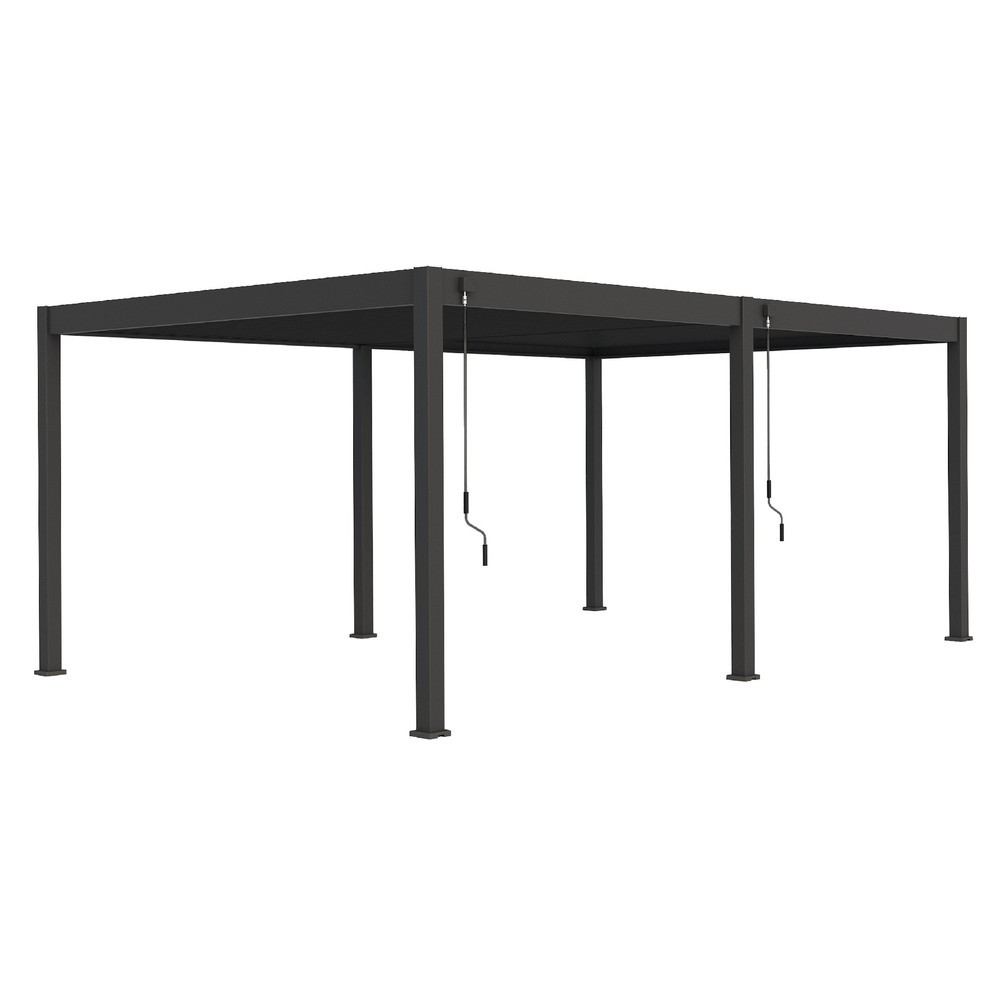 Pergola bioclimatique Ombréa VS autoportante 4x6M - vue 2