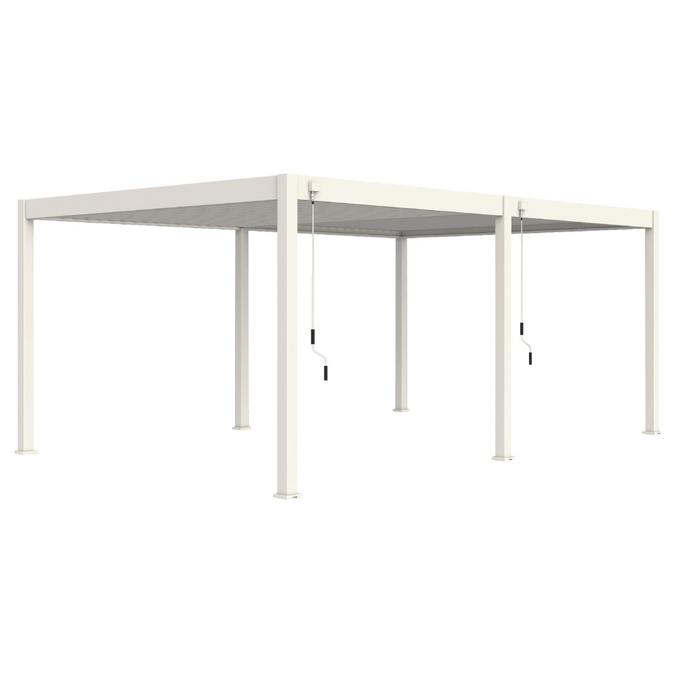 Pergola bioclimatique Ombréa VS autoportante 4x6M - vue 2