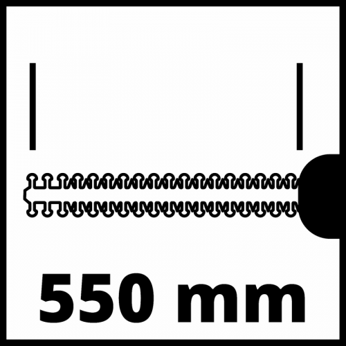 Taille-haies GC-EH 6055/1 - Longueur de coupe 55 cm - 600W RECONDITIONNE - EINHELL