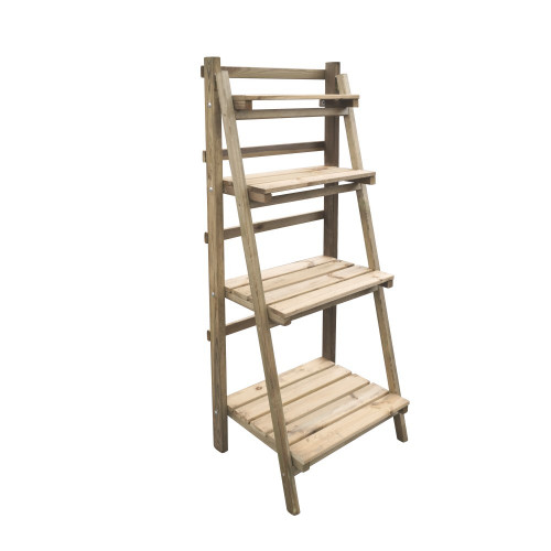 Etagère pliable GIZEH 58 x 44 x H. 140 cm - pin classe 3 FSC ® - Jardipolys