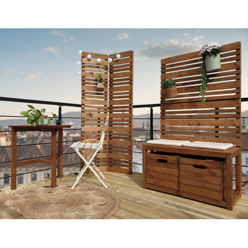 Ufamiluk Brise-Vue Jardin 1m20 Hauteur Protection UV 95% Crème Solaire  Balcon Extérieur Brise Vue Pas Cher pour Jardin et Lieu de fête Piscine  Anthracite 120x800cm : : Jardin