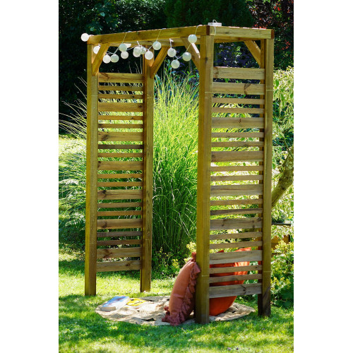 Pergola LIGN Z 160 x 60 x H 214 cm passage - pin classe 3 FSC ® - Jardipolys