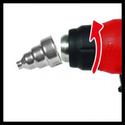 Décapeur thermique sans fil TE-HA 18 Li - Solo - sans batterie RECONDITIONNE - EINHELL