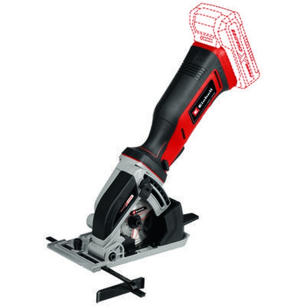 Non Communiqué Einhell Power X-Change Te-Cs 18/89 Li - Solo Mini-Scie Circulaire À Main Sans Batterie, + Disque À Tronçonner 18 V - Image 5