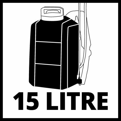 Pulvérisateur dorsal sans fil GE-WS 18/150 Li - Capacité 15 L - Débit 102 L/h - sans batterie RECONDITIONNE - EINHELL