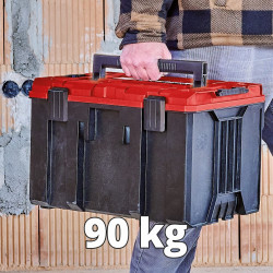 Système de rangement E-Case M - 280 x 415 x 250 mm - jusqu'à 90 kg - EINHELL 