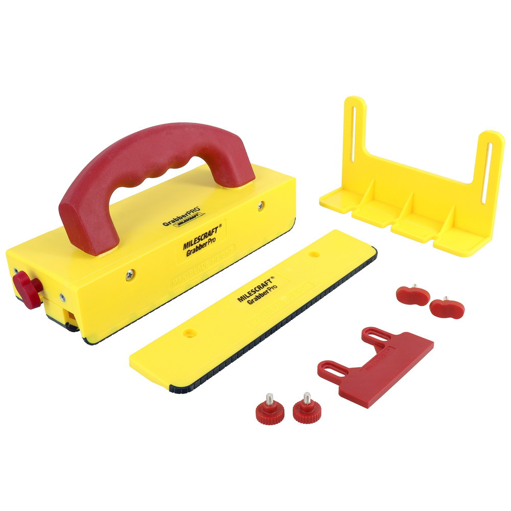 Poussoir De Sécurité Milescraft Grabber - Pour Scie Sur Table, Défonceuse - Antidérapant