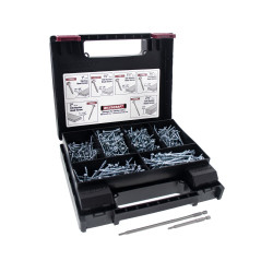 Kit de vis tête cylindrique 700 pcs - 6 types de vis - T20 de marque Milescraft, référence: B8024000