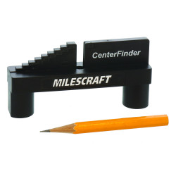 Gabarit pour positionner les trous pour centreurs - 65 mm max de marque Milescraft, référence: B8024800