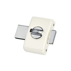 Verrou Styl' C83 40mm Blanc avec Cales Blister de marque ABUS, référence: B8028000