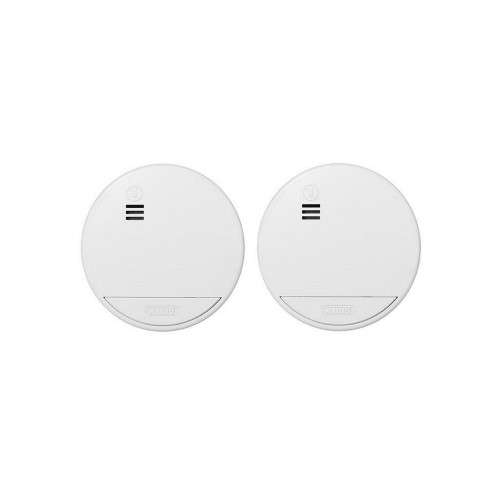 2x Détecteur de Fumée - Batterie Lithium 5 ans - ABUS