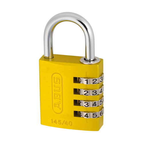 Cadenas Combinaison 145-40mm Jaune - ABUS