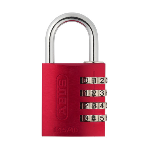 Cadenas Combinaison 145-40mm Rouge - ABUS