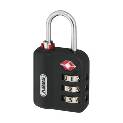 Cadenas Combinaison 147-30mm TSA Noir Blister - ABUS