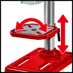 Perceuse à colonne modulable TC-BD 500 - 350 W - 9 niveaux de vitesse RECONDITIONNE - EINHELL 