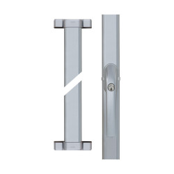 Poignee Fenetre Cle Multipoints Argent Varie - ABUS