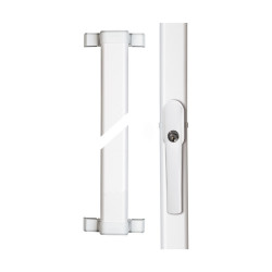 Poignee Fenetre Cle Multipoints Blanc Varie de marque ABUS, référence: B8039400