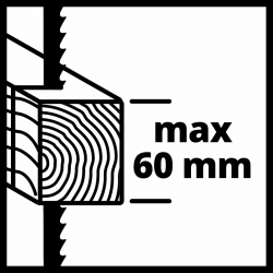 Scie sauteuse TC-JS 60/1 - 1000 - 3000 coups/min - 400W RECONDITIONNE - EINHELL