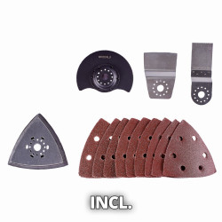 Outil multifonction TC-MG 18 Li-Solo + accessoires inclus - sans batterie RECONDITIONNE - EINHELL 