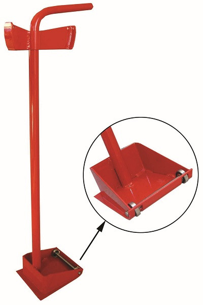 Cale-plaque à coulisseau avec roulements