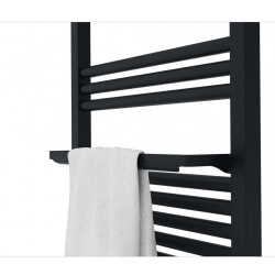 Radiateur sèche-serviettes MARAPI tactile souffllant anthracite 1500W - SAUTER