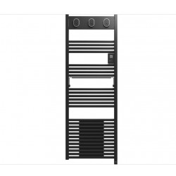 Radiateur sèche-serviettes MARAPI tactile souffllant anthracite 1750W de marque SAUTER, référence: B8050700