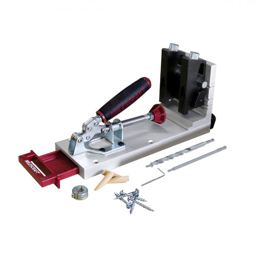 Kit gabarit de perçage professionnel PocketJig400 - Milescraft