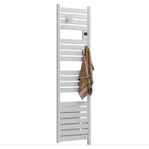 Radiateur sèche-serviettes KELUD SLIM VENTILO blanc 1500W - SAUTER