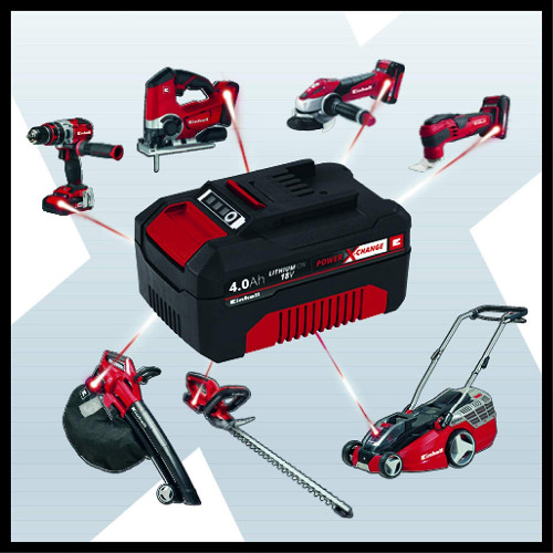 Batteries Twinpack 18V 2x4,0Ah Power X-Change RECONDITIONNE - EINHELL 