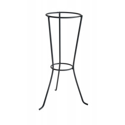 Colonne anthracite H. 56 cm pour pot 20-22 cm - Acier époxy RECONDITIONNE de marque Louis Moulin, référence: J8051900