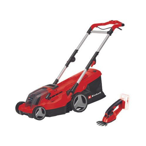 Tondeuse à gazon sans fil GE-CM 36/37 Li + 2 batteries 3Ah + 2 chargeurs Power X-Change RECONDITIONNE - EINHELL 