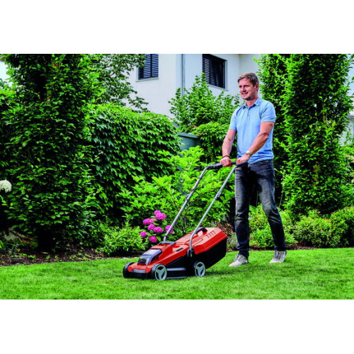 Tondeuse à gazon sans fil GE-CM 18/32 - pelouses jusqu'à 180 m² - 3 niveaux RECONDITIONNE - EINHELL