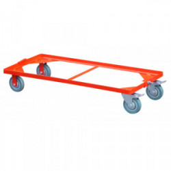 Chariot pour coffre de chantier pro 850 x 350 mm de marque OUTIFRANCE , référence: B1195100