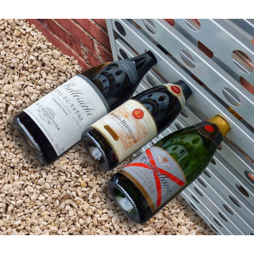 Casier de rangement design pour 90 bouteilles - OUTIFRANCE