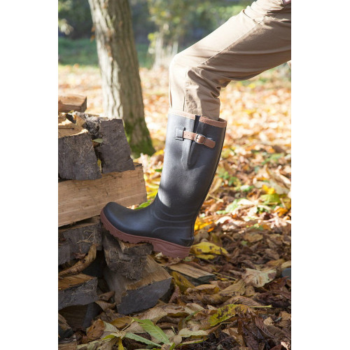 Bottes de chasse GRAND VENEUR Marron - Taille 40 - ROUCHETTE