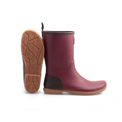 Demi bottes ORIGIN Aubergine - Taille 36 - ROUCHETTE