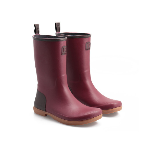 Rouchette Demi bottes ORIGIN Aubergine Taille 40
