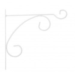 Potence fil Classique volute - 32x30 cm - blanc de marque Louis Moulin, référence: J8113000
