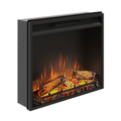 Cheminée électrique encastrable - Programmable, avec télécommande - Puissance de chauffe 1500W - Powerflame 23" de marque TAGU, référence: B6889900