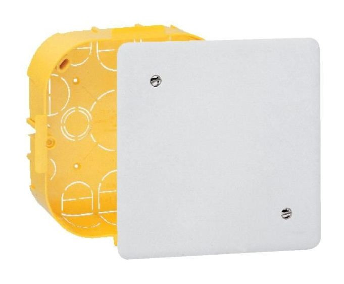 Boîte à encastrer pour mur creux 115X115X40 mm