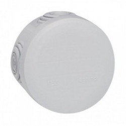 Boite de dérivation IP55 diametre 60mm profondeur 40mm gris de marque LEGRAND, référence: B1221700