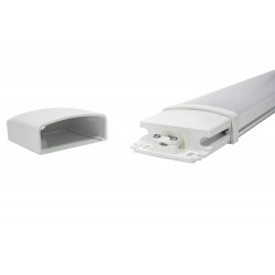 Réglette LED plate connectable 18W - 0,60M -1400Lm - 4000K - IP65 de marque FOXLIGHT, référence: B4399700