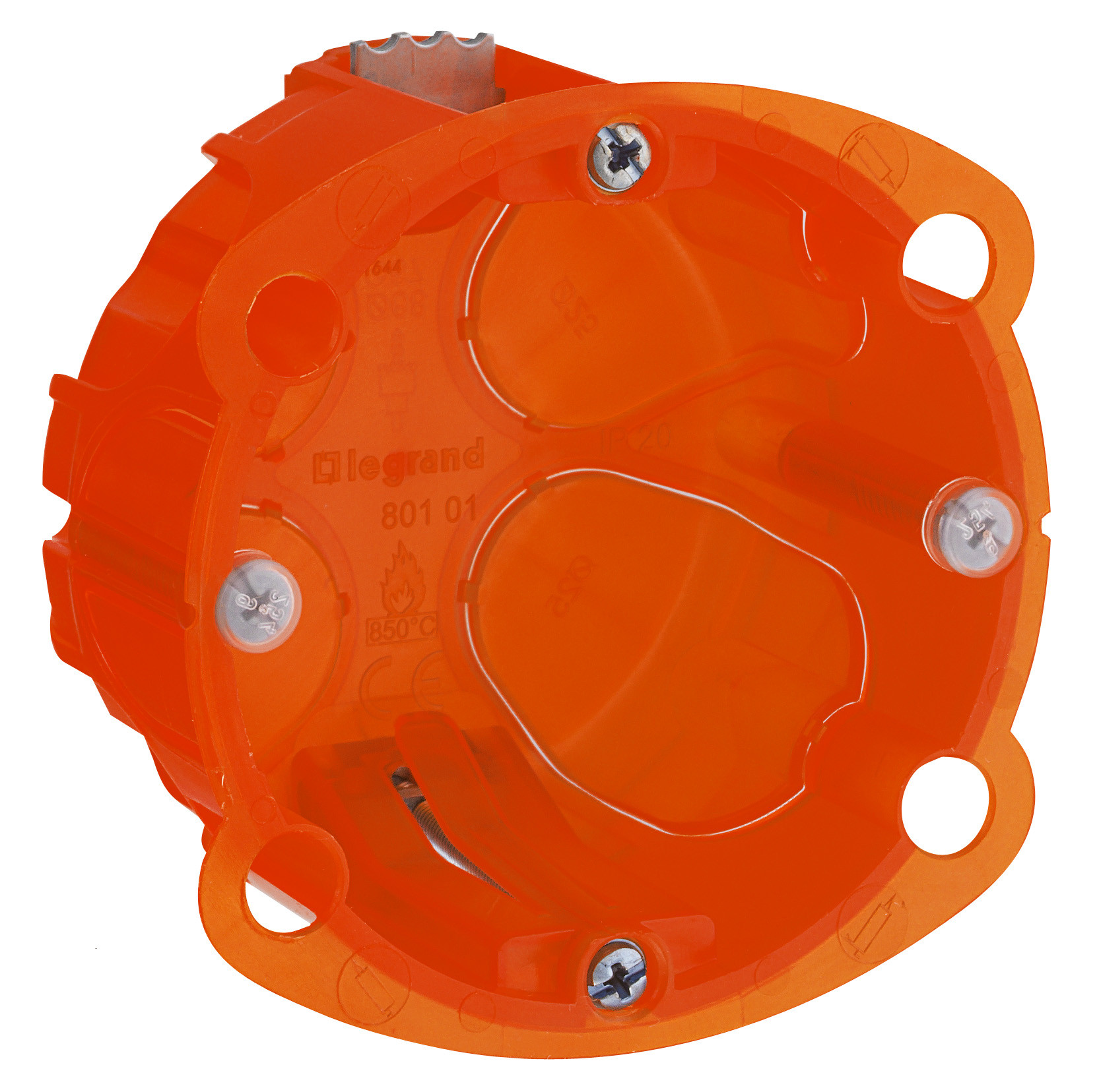 Boîte multi matériaux 1 poste profondeur 40mm