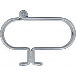 Etrier Bloque Portail 131 GateSec Blister de marque ABUS, référence: B8131500