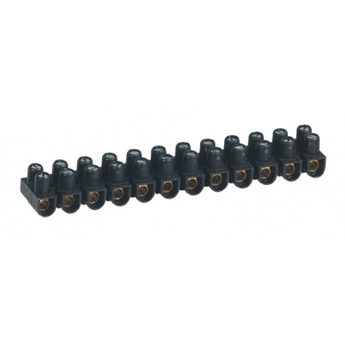 Barrette de connexion nylbloc - noir - 10 mm2 - lot de 10 - - LEGRAND