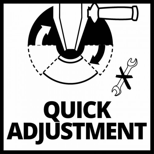 Meuleuse d’angle sans fil – AXXIO – 18 V – Ø 125 mm – Moteur Brushless – Sans batterie ni chargeur - EINHELL 