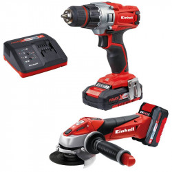 Kit outils TE-TK 18 Li Kit (CD+AG) - EINHELL 